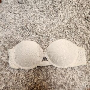Abercrombie Lace White Bikini Top